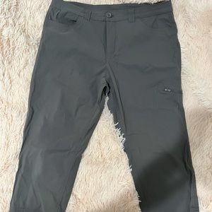 Dark Gray Eddie Bower Capris